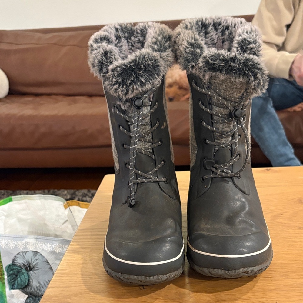 Bogs insulated kids arcata knit boots snow winter boots